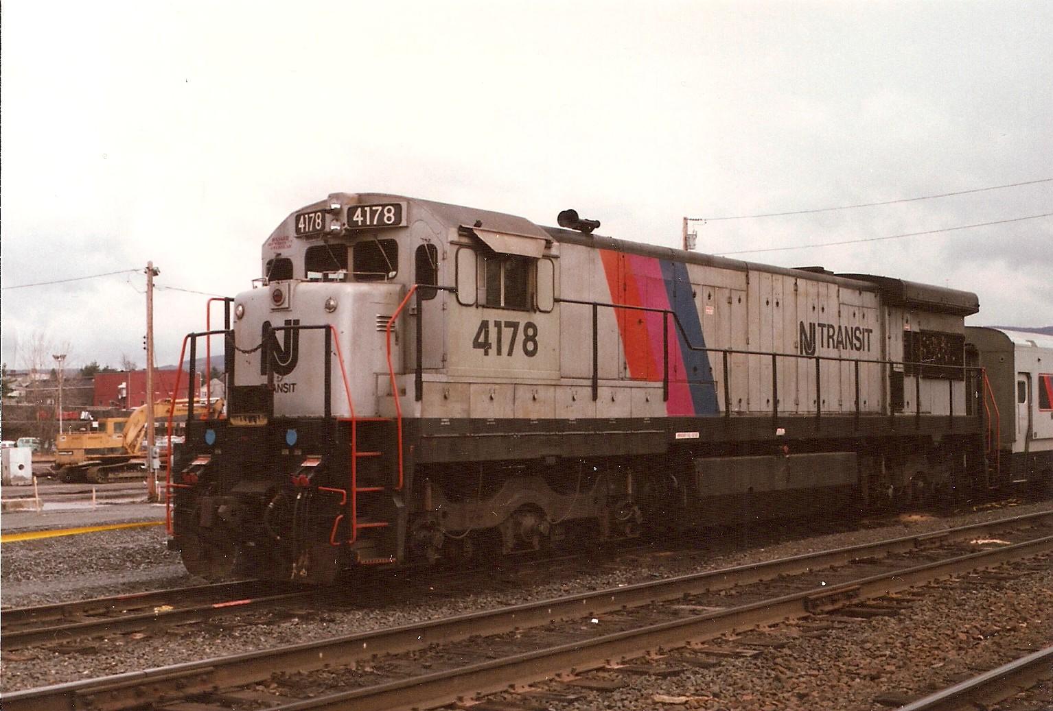 Joseph A. Smith Collection New Jersey Transit 4178 at Port