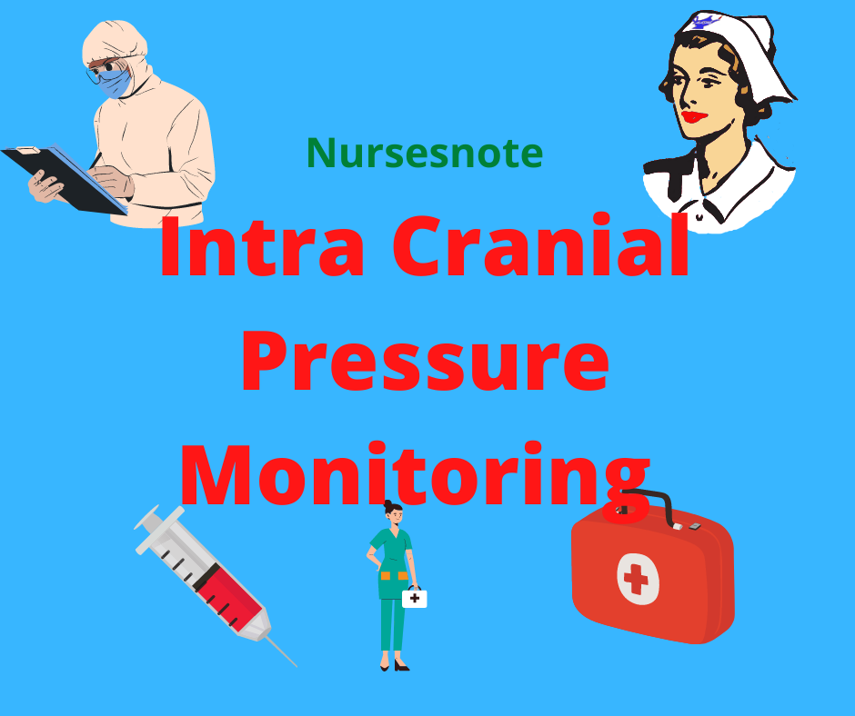 INTRA CRANIAL PRESSURE MONITORING Nurses Note