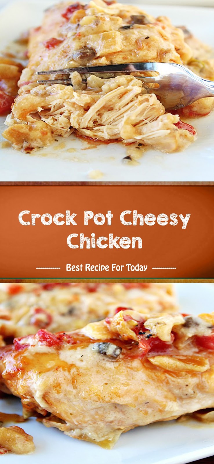 Crock Pot Cheesy Chicken - Health Fitness Tips