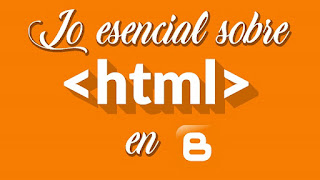 HTML para iniciarte en Blogger - Portada HTML para iniciarte en Blogger