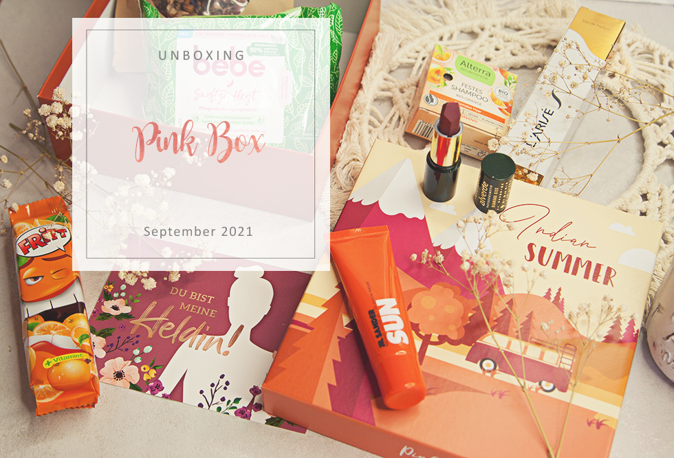 Pink Box - September 2021 - unboxing