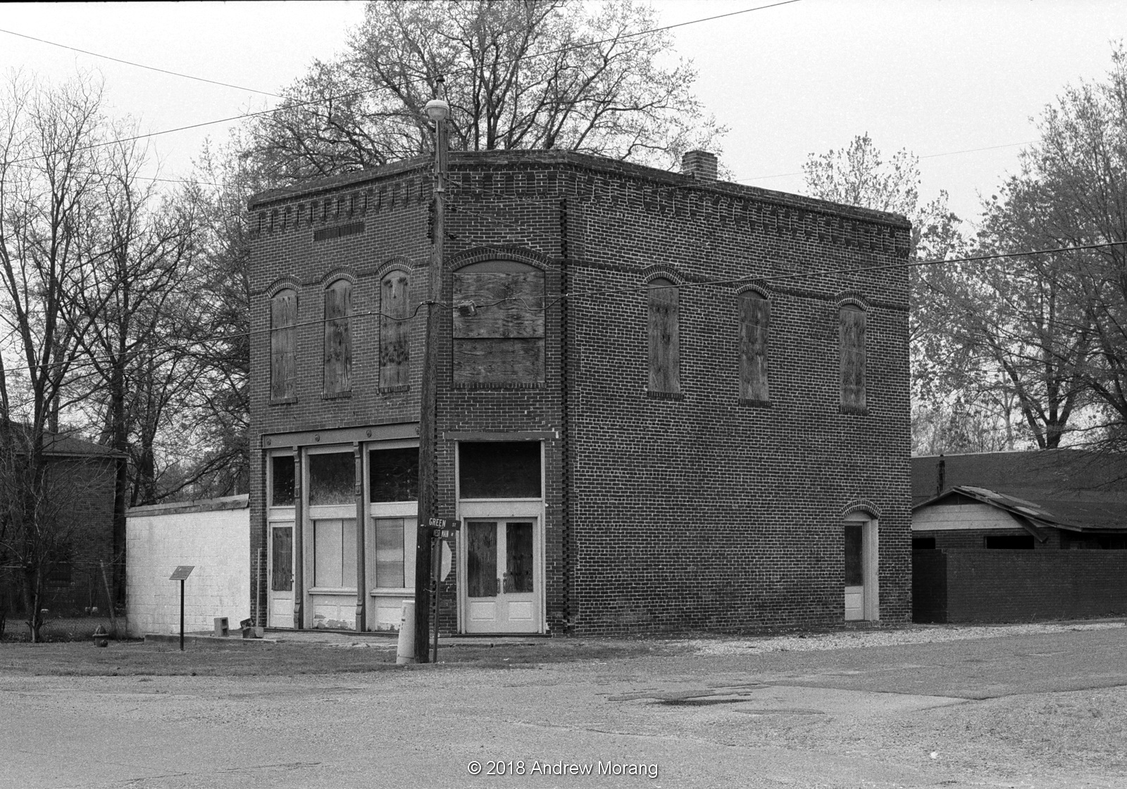 Urban Decay The Mississippi Delta 8b The I.T. Montgomery House, Mound Bayou (B&W film)