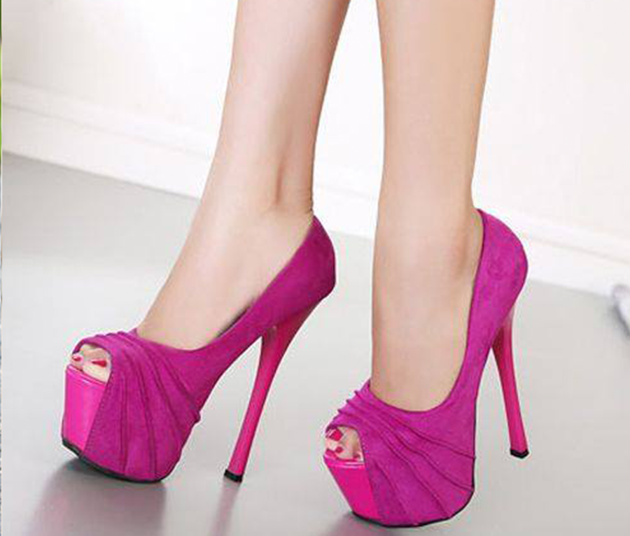 HIGH HEELS IN DIFFERENT COLORS - trendsbyte