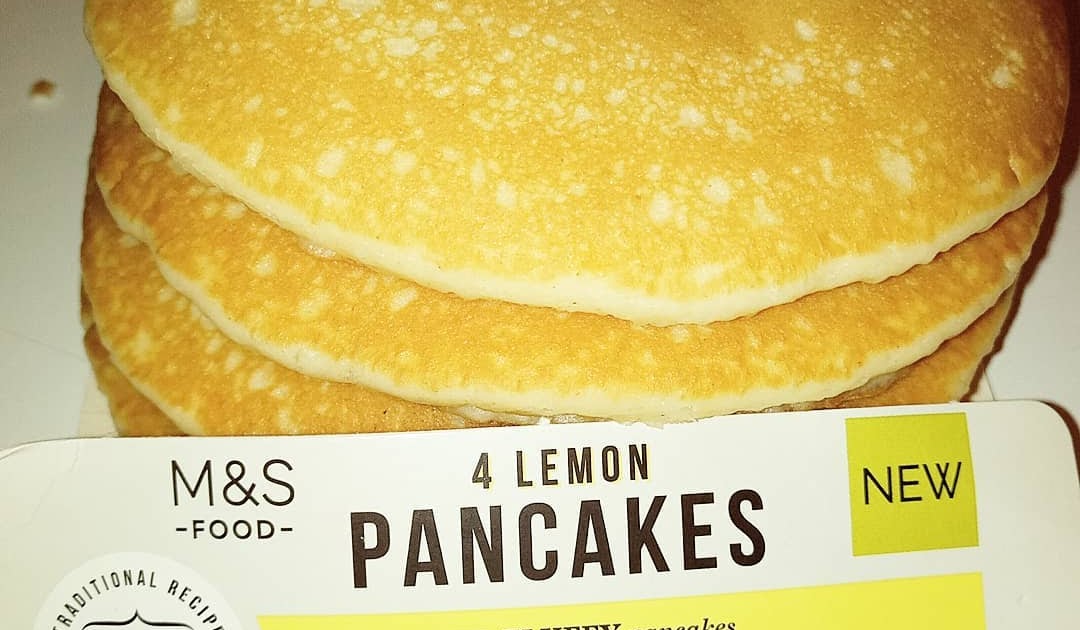 Supersupergirl's Food Reviews M&S Marks Spencer Lemon pancakes