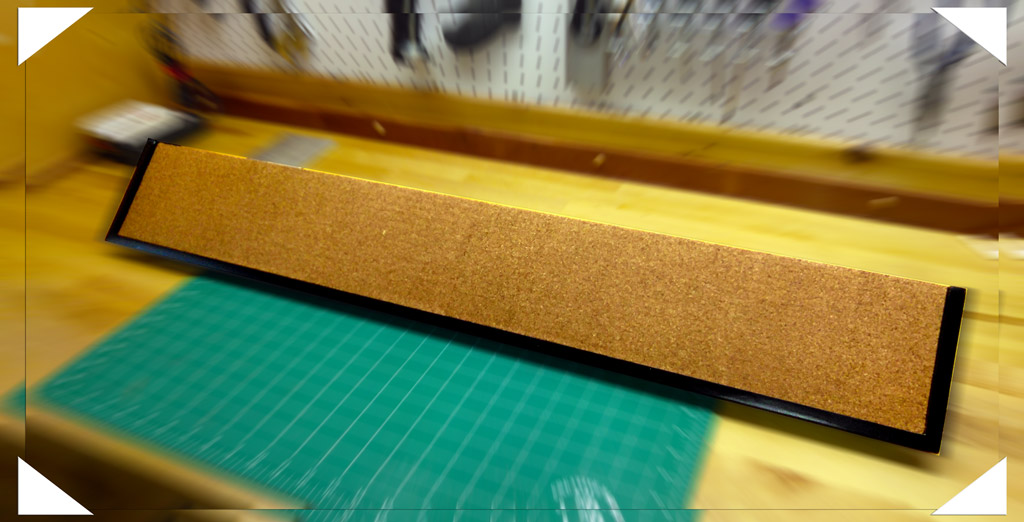 Spice Up a Shelf with Cork!