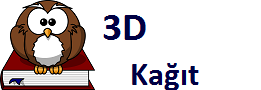 3D Kağıt Sanatı