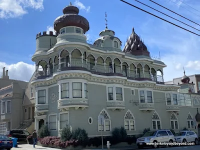 exterior of the main temple of the Vedanta Society of Northern California