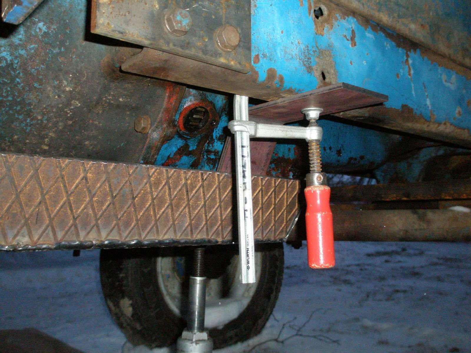 Forest Tractor construction Skid plate 4.