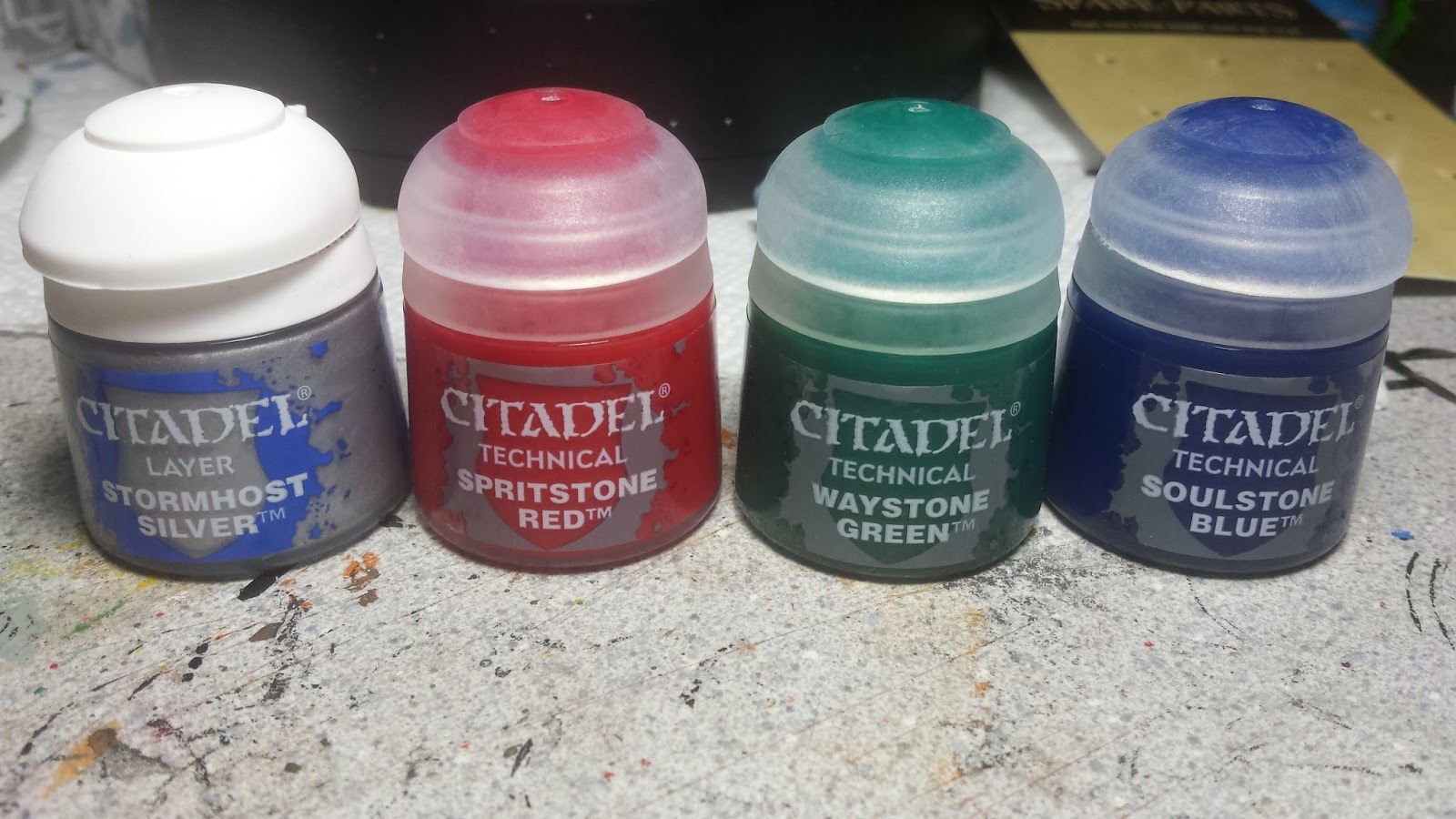 Brush Wizard: Review: Citadel Gemstone Paints