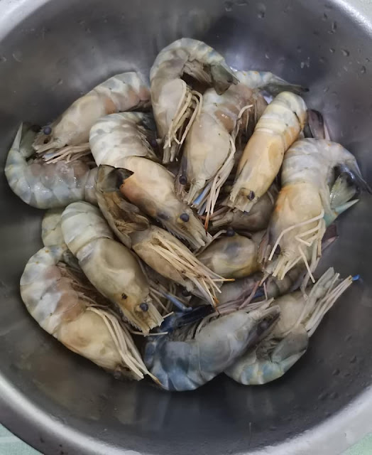 Resepi udang galah masak diraja