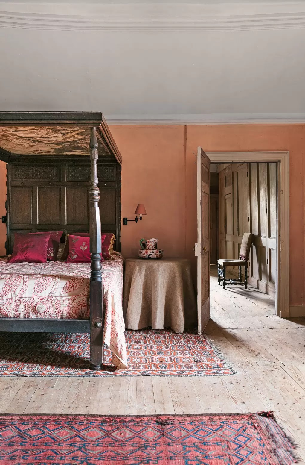 Neidpath Castle in Scotland {Grand Interiors & Houses Decorated for