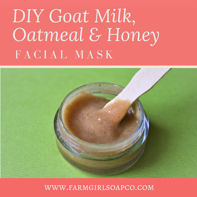 This oatmeal, milk, and honey DIY face mask recipe will leave your skin positively glowing. It's an incredibly easy DIY facial mask recipe, and whips up in just a few minutes. Learn how to make this oatmeal, milk, and honey face mask recipe now. By Angela Palmer at Farm Girl Soap Co.