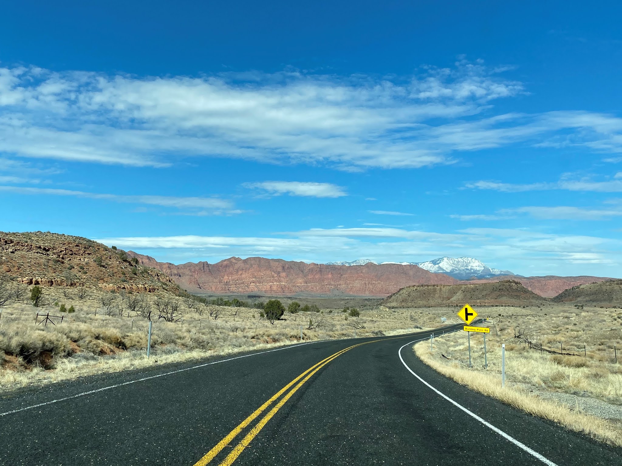 Former US Route 91 from Beaver Dam, Arizona to Washington, Utah