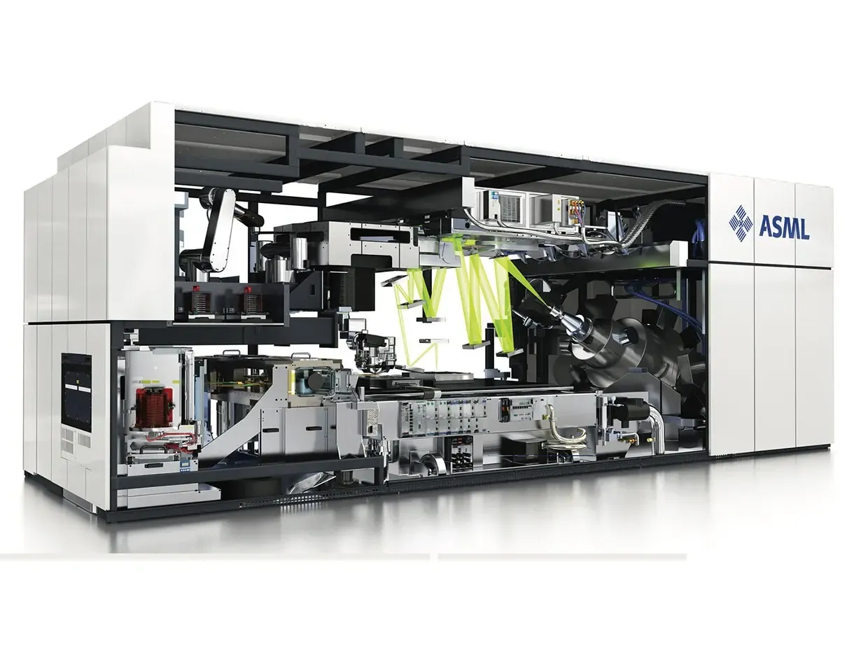 شركة ASML الهولندية  توفير أنظمة الطباعة الحجرية اللازمة لإنتاج رقائق لدقة تصنيع 7 نانومتر و 5 نانومتر