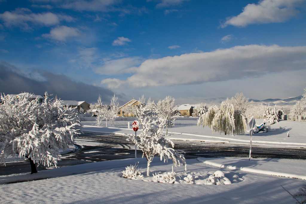 Dan Salemi Utah Weather 80 degrees yesterday 8 inches of snow today