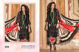 Shree Fab Sana Safinaz Lawn Collection Pakistani Suits