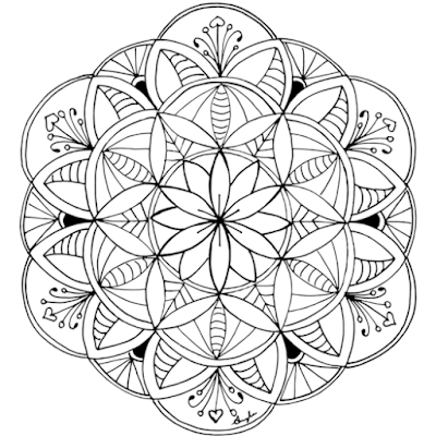 Desenhos de Mandalas para Colorir