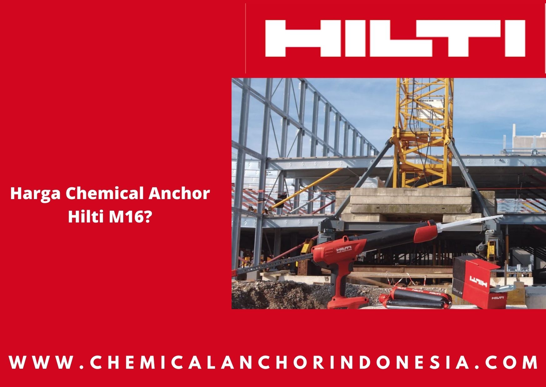Harga Chemical Anchor M16 Hilti Chemical Anchor Indonesia