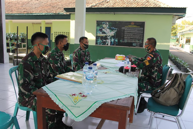 Kodim Sragen Di Datangi Tim Pengawas Dan Pemeriksa Dari Semarang