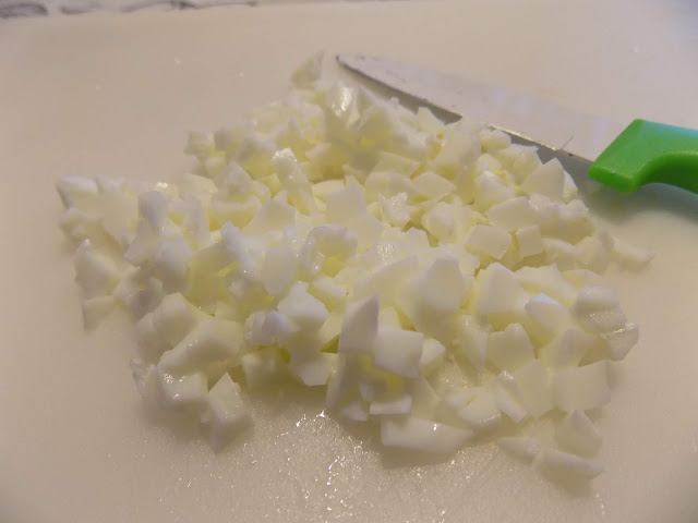 Chopped Hard Boiled Eggs