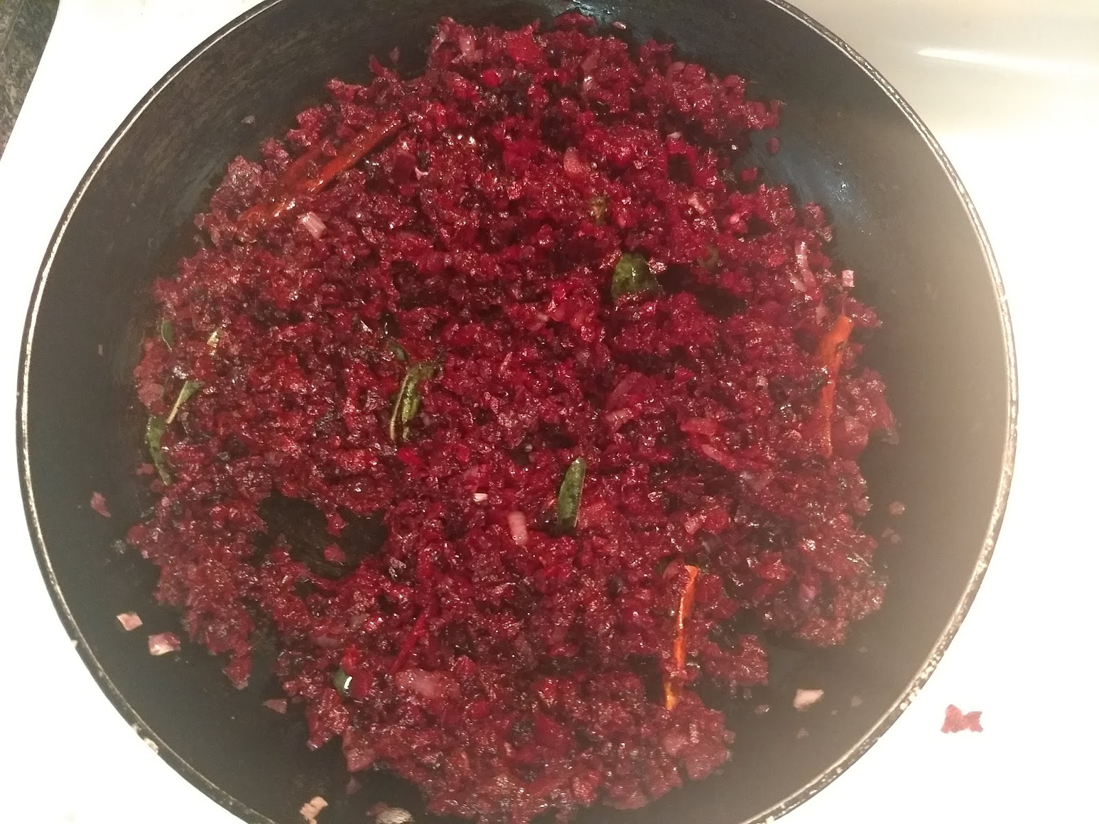 കഞ്ഞീം കറീം. Beetroot Thoran / Kerala Beetroot Upperi/Poriyal Recipe