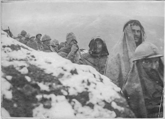 Battle of 19 March 1917 north of Bitola (Monastir). An attack takes place on the hill 1248