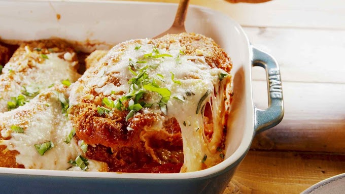 Chicken Parmesan with Flour