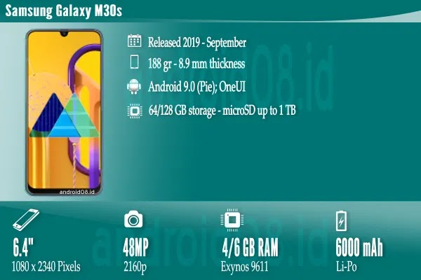 Spesifikasi Samsung Galaxy M30s