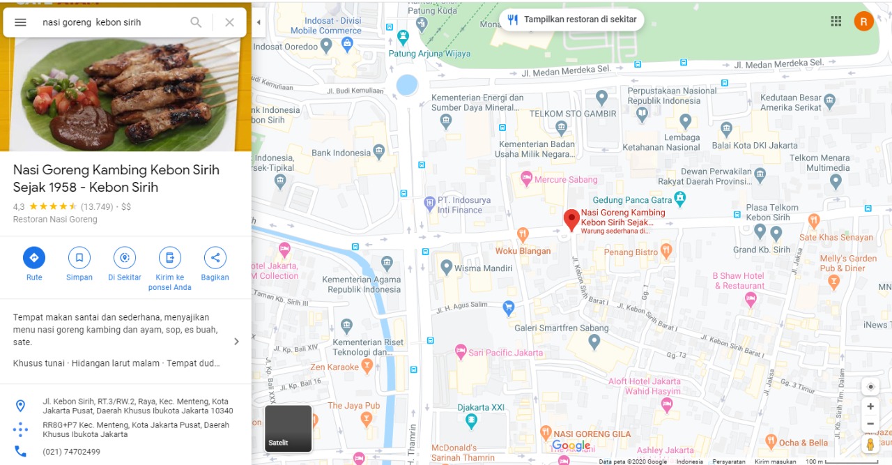 Nasi Goreng Kambing Kebon Sirih Nasi Goreng Termahal Yang Pernah Ku Makan Papabackpacker