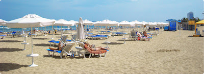 Beach in Bulgaria Sunny Beach