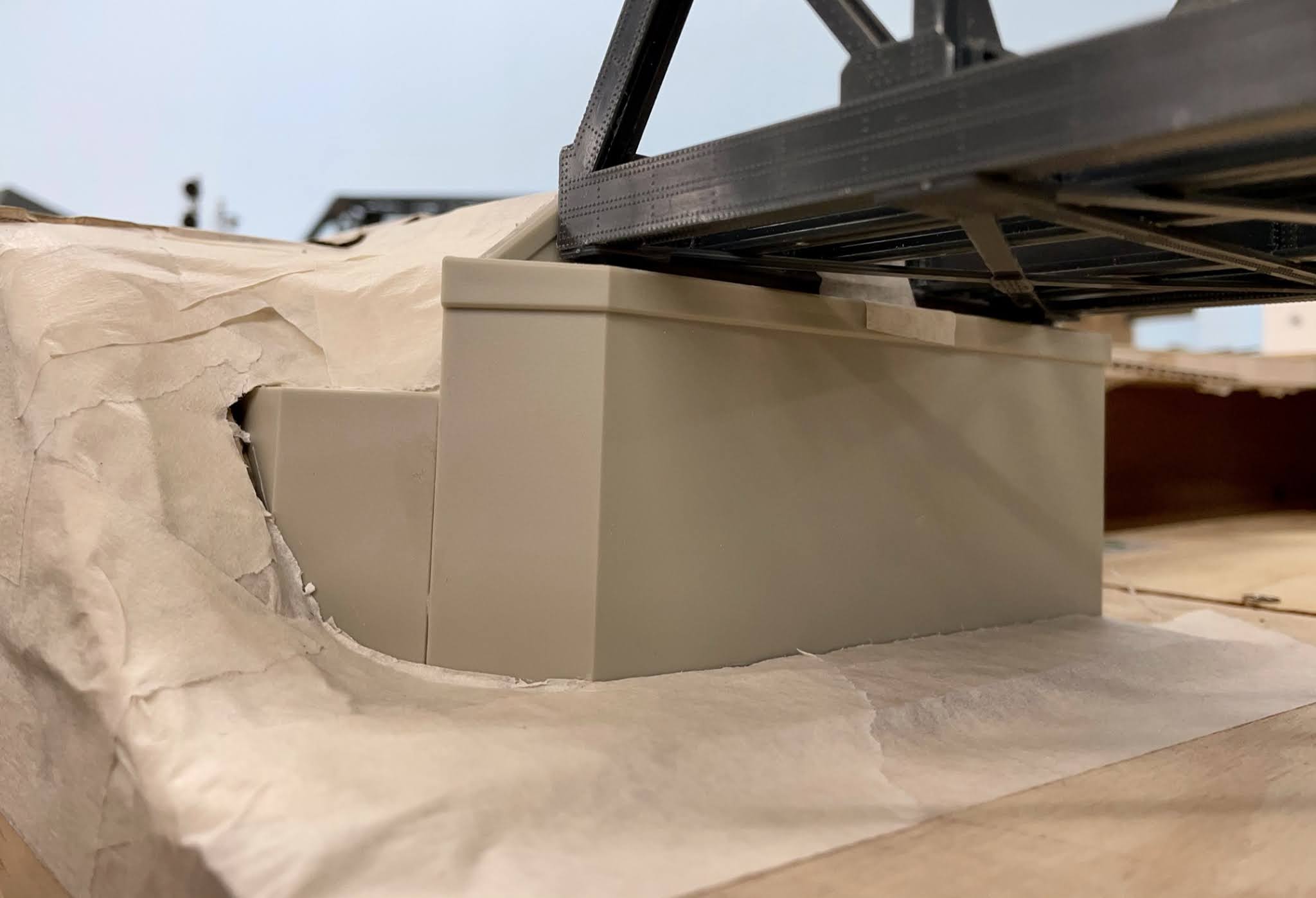 JLandT Railroad Bridge Abutments...