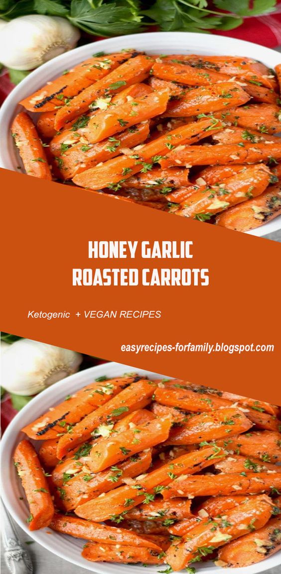 Honey Garlic Roasted Carrots Clementinemorin