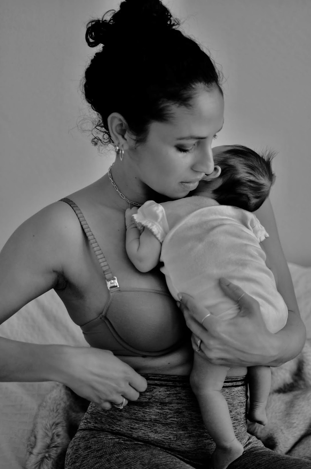 Classic Nursing Bra, ThirdLove, newborn baby girl