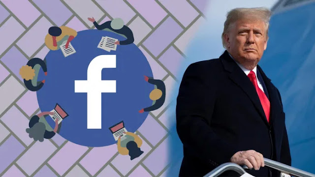 Facebook ban Donald Trump until 2023, Trump responds