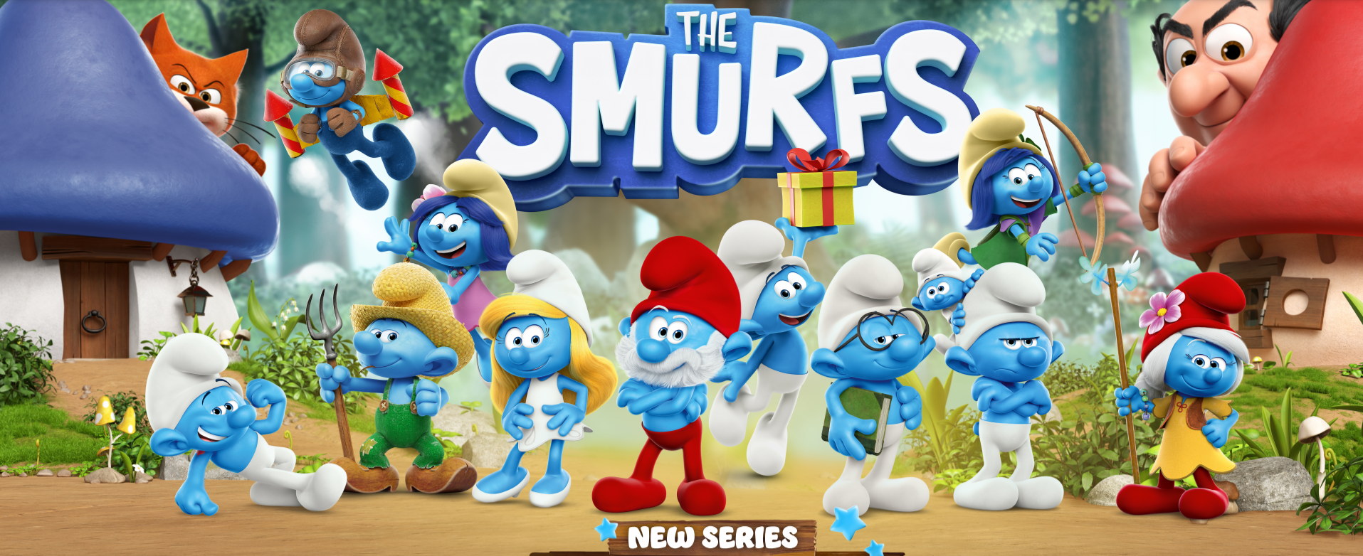 Mellem holdall Lænestol NickALive!: Nickelodeon to Premiere 'The Smurfs' in Nickelodeon Australia  and New Zealand on Monday 20th September 2021