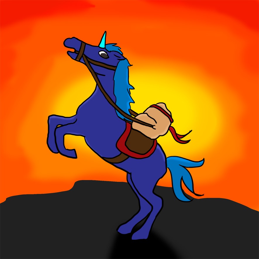 nichts halbes und nichts ganzes...: Einhornpost