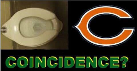Chicago Bears Haters, Toilet