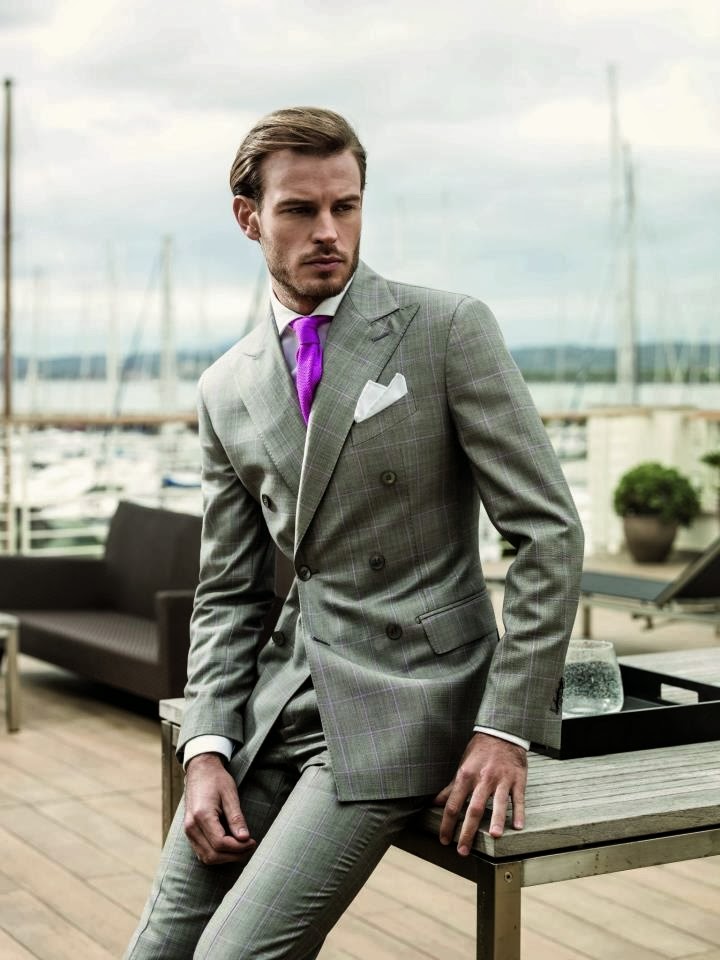 BEAUTY AND FASHION: MENS BUSINESS SUITS GREY SUIT