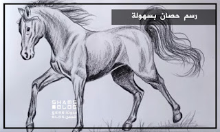 تعلم رسم الحصان