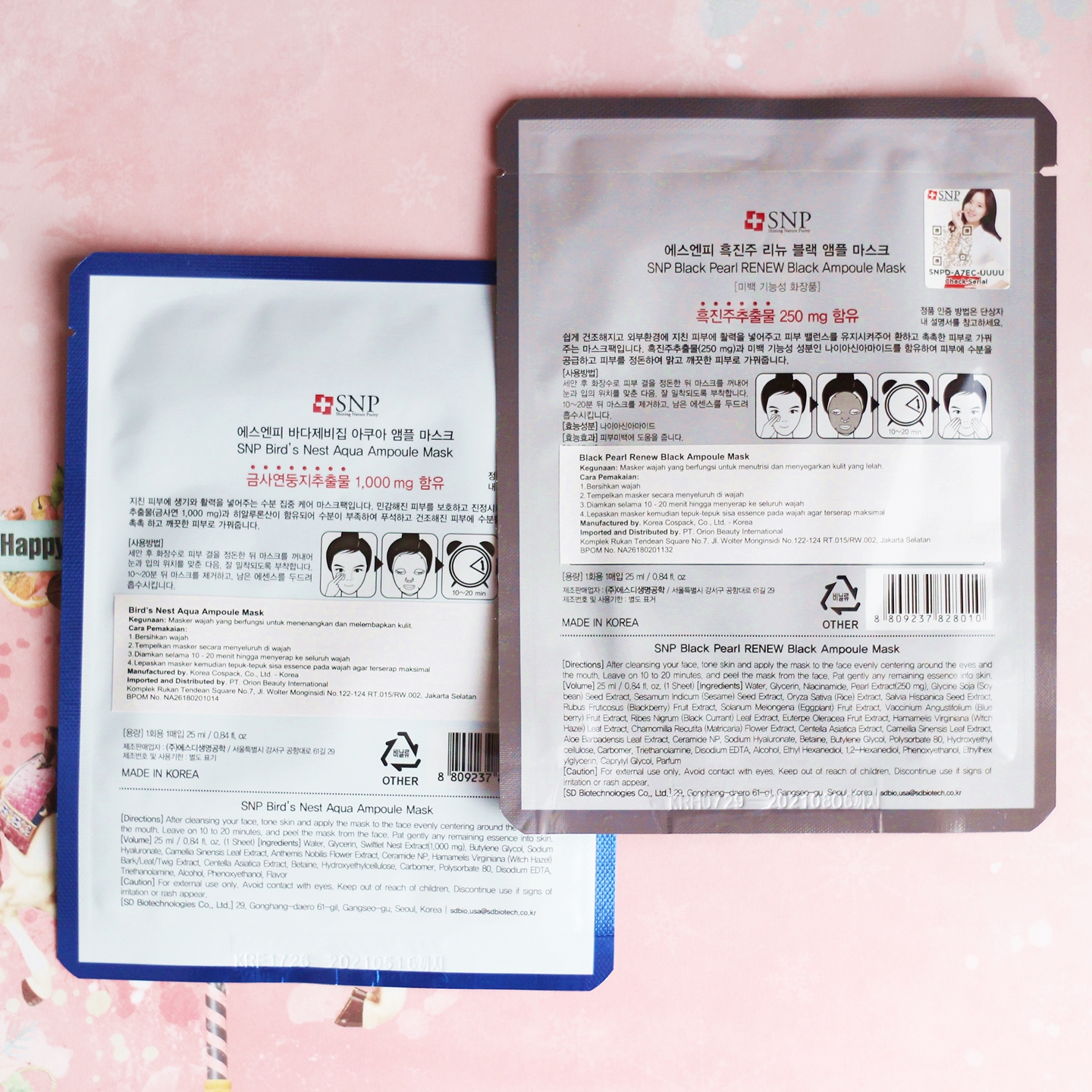 Sheet Mask Yang Bagus (Korea vs Jepang vs Thailand) Review 2019