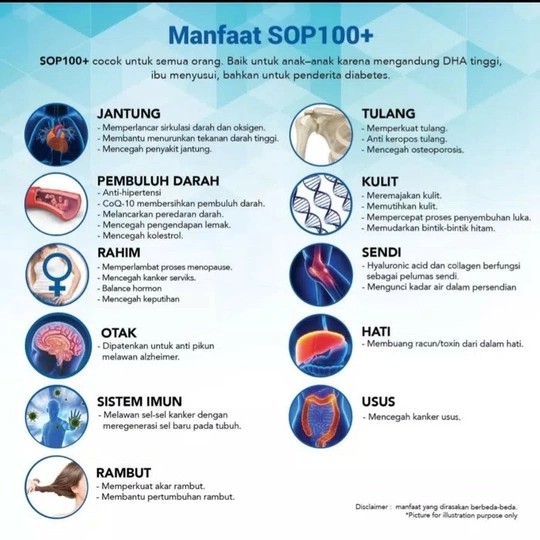 Manfaat SOP 100+
