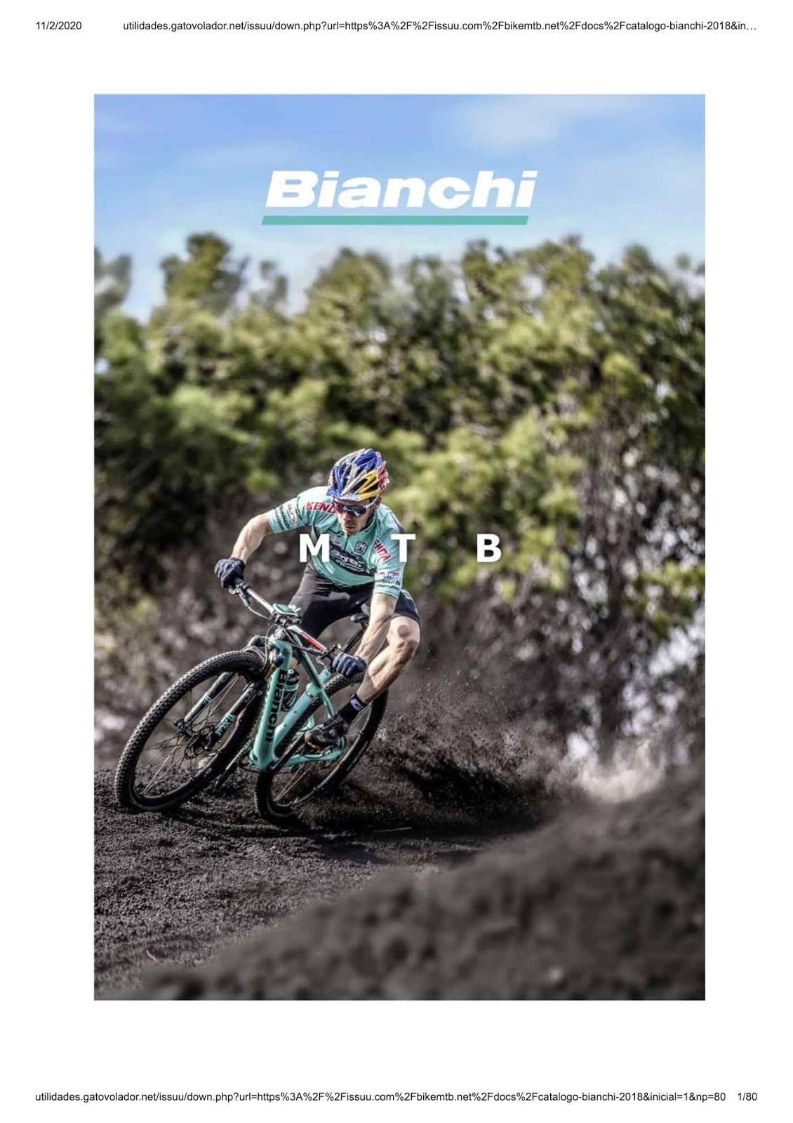 CATALOGUES BIANCHI BIANCHI 2018
