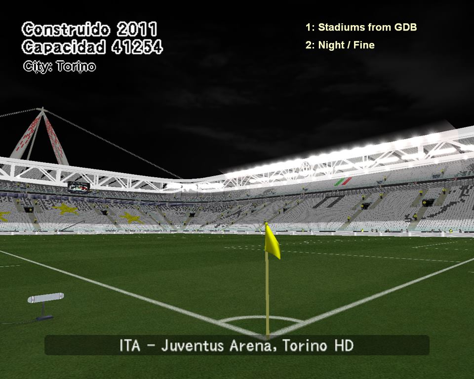 ultigamerz: PES 6 Juventus Arena Torino Stadium HD