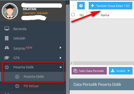 Cara Menambah Peserta Didik Di Dapodik