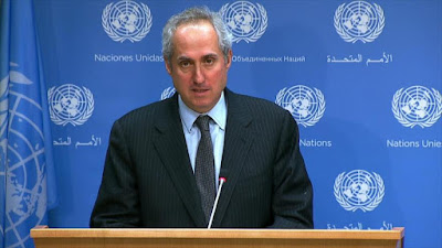 Stephane Dujarric, vocero de la Organización de las Naciones Unidas (ONU).
