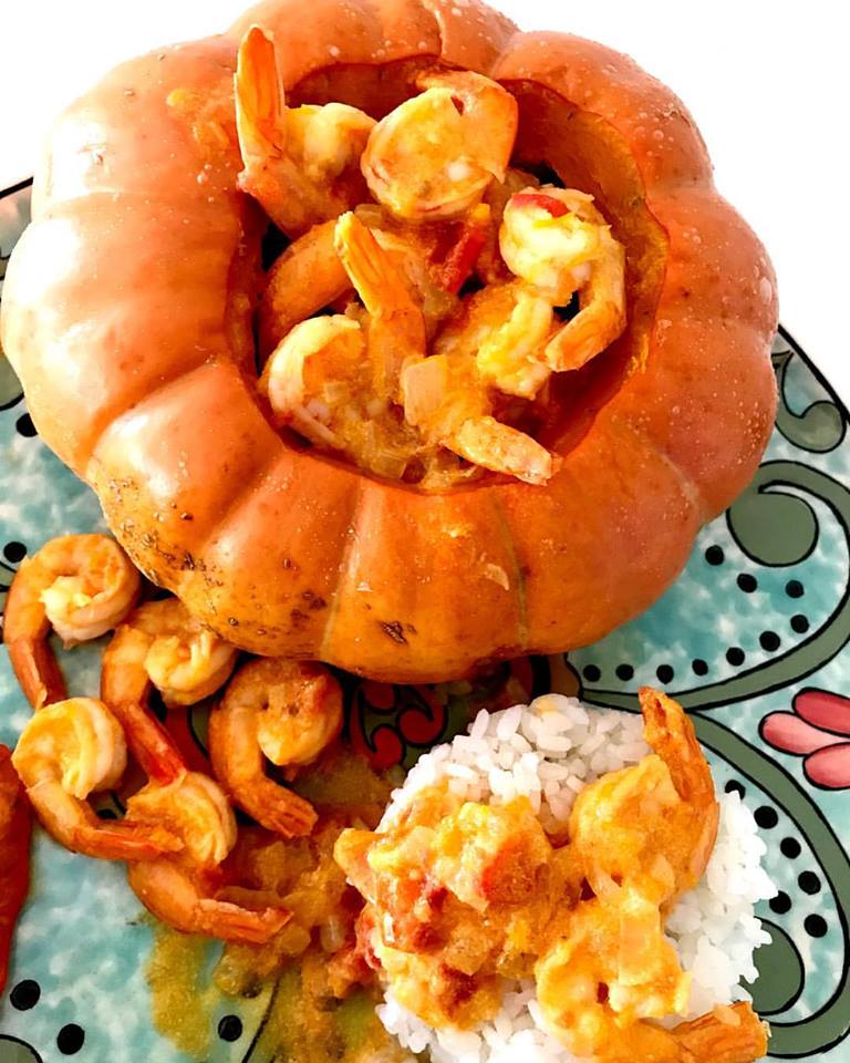 Delicious: Camarão na Moranga!!!!!