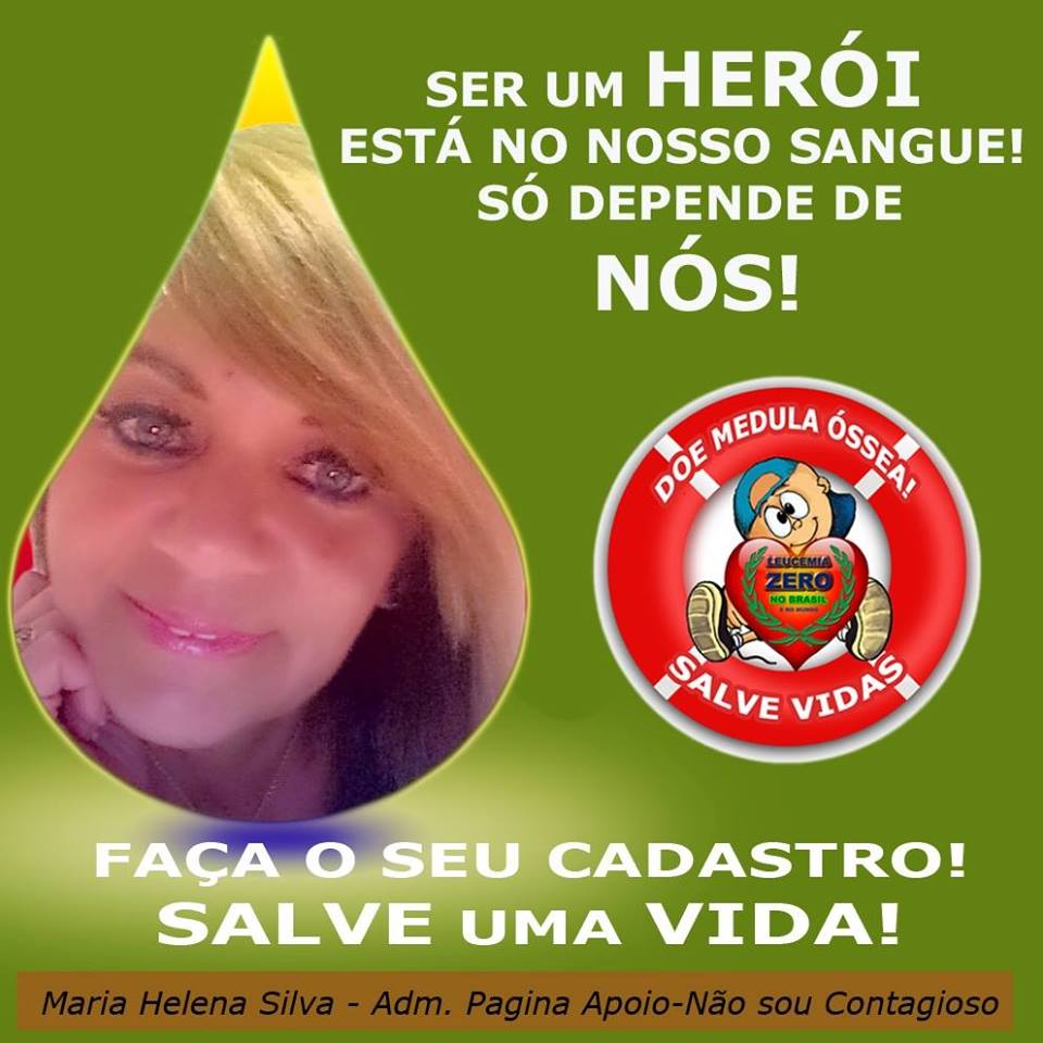 Faça como Maria Helena e salve vidas!