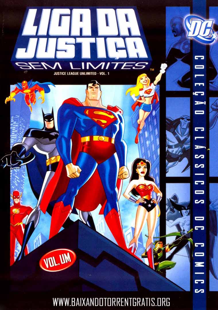 Liga da Justiça Sem Limites 1ª Temporada Torrent - WEB-DL 720p Dublado (2004)