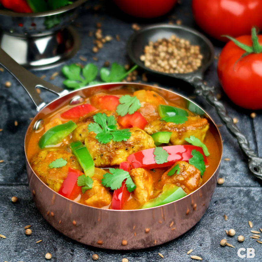 Culinaire Bagage: Chicken jalfrezi: een pittige Indiase kipcurry met ...