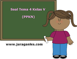 Soal Tematik Kelas 5 Tema 4 Kompetensi Dasar PPKn dan Kunci Jawaban